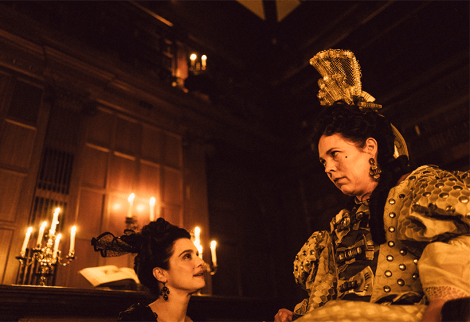 The Favourite Olivia Colman Rachel Weisz
